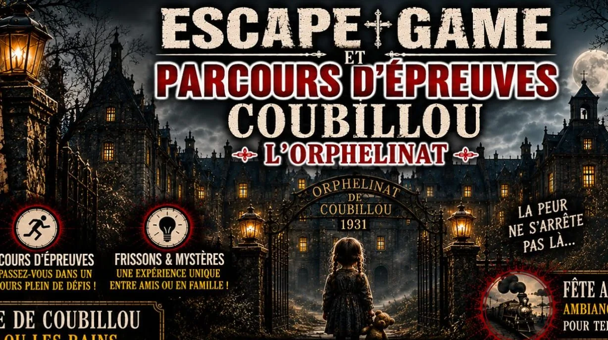 Couverture — Escape Game - L'Orphelinat de Coubillou