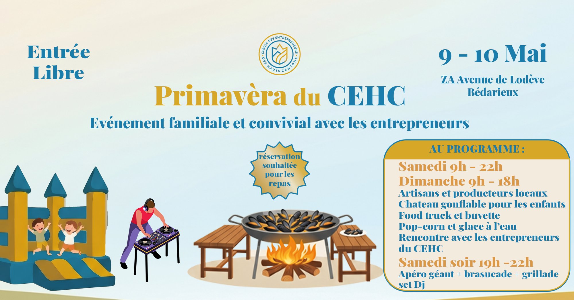 Couverture — Primavèra du CEHC 2026
